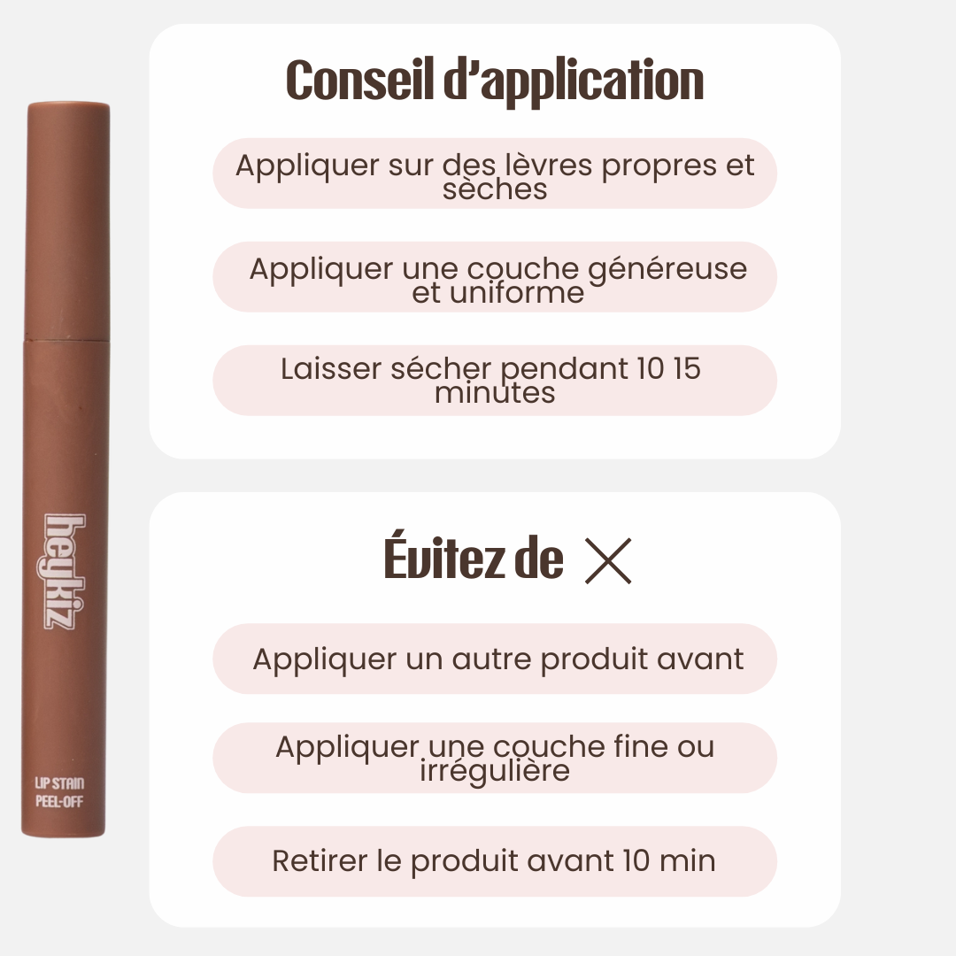 Lip Stain Peel Off